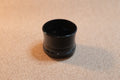 black espresso cup