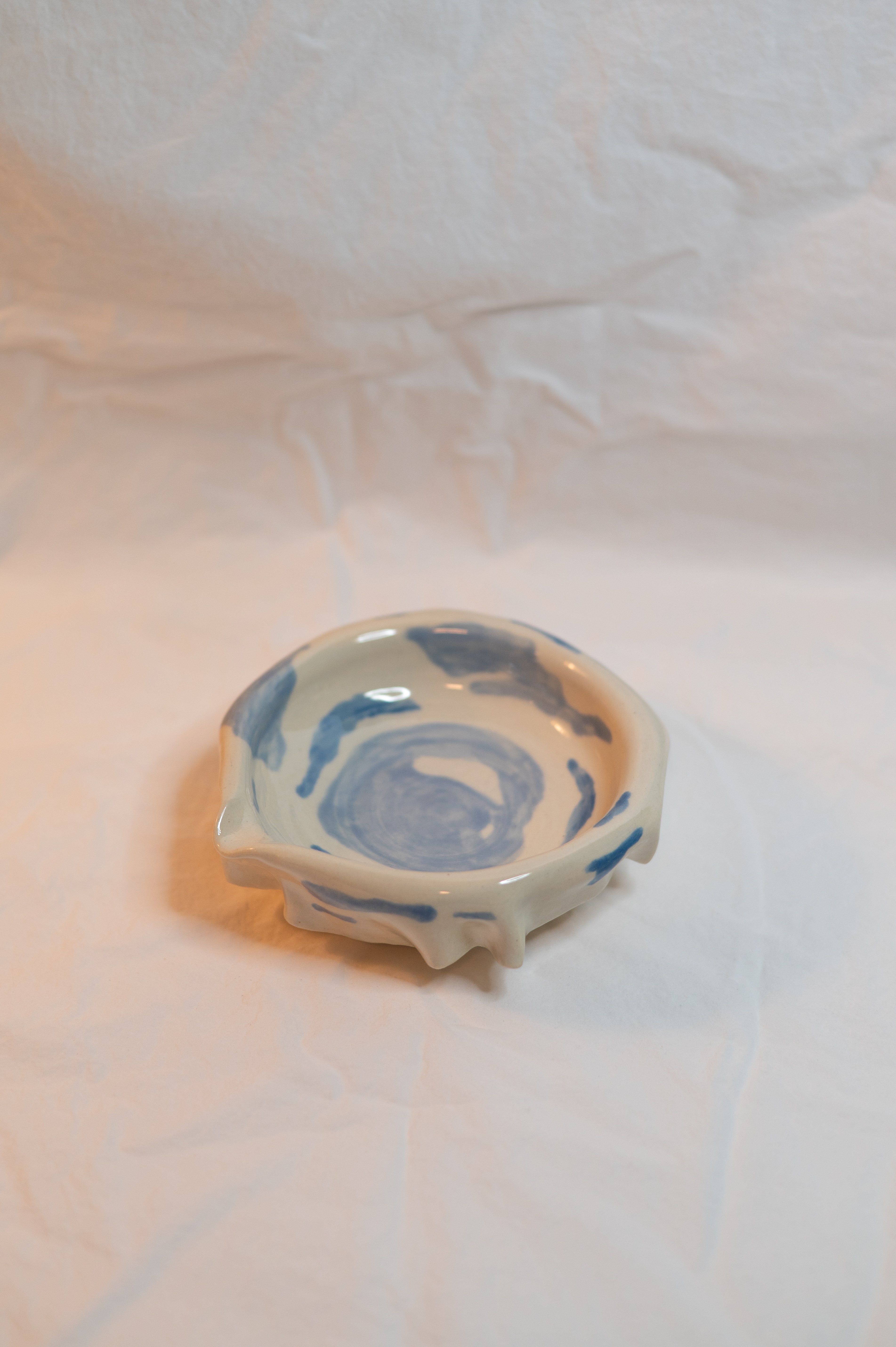 blue cow matcha bowl