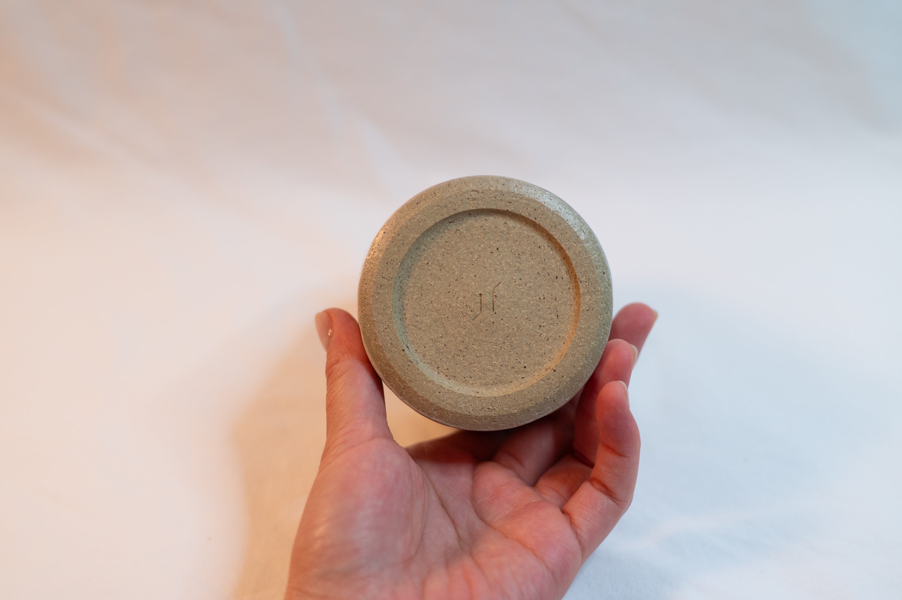 stoneware cup