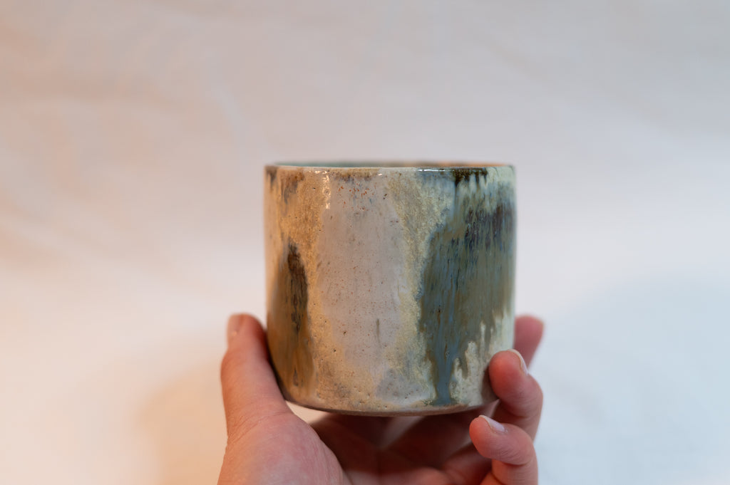 stoneware cup