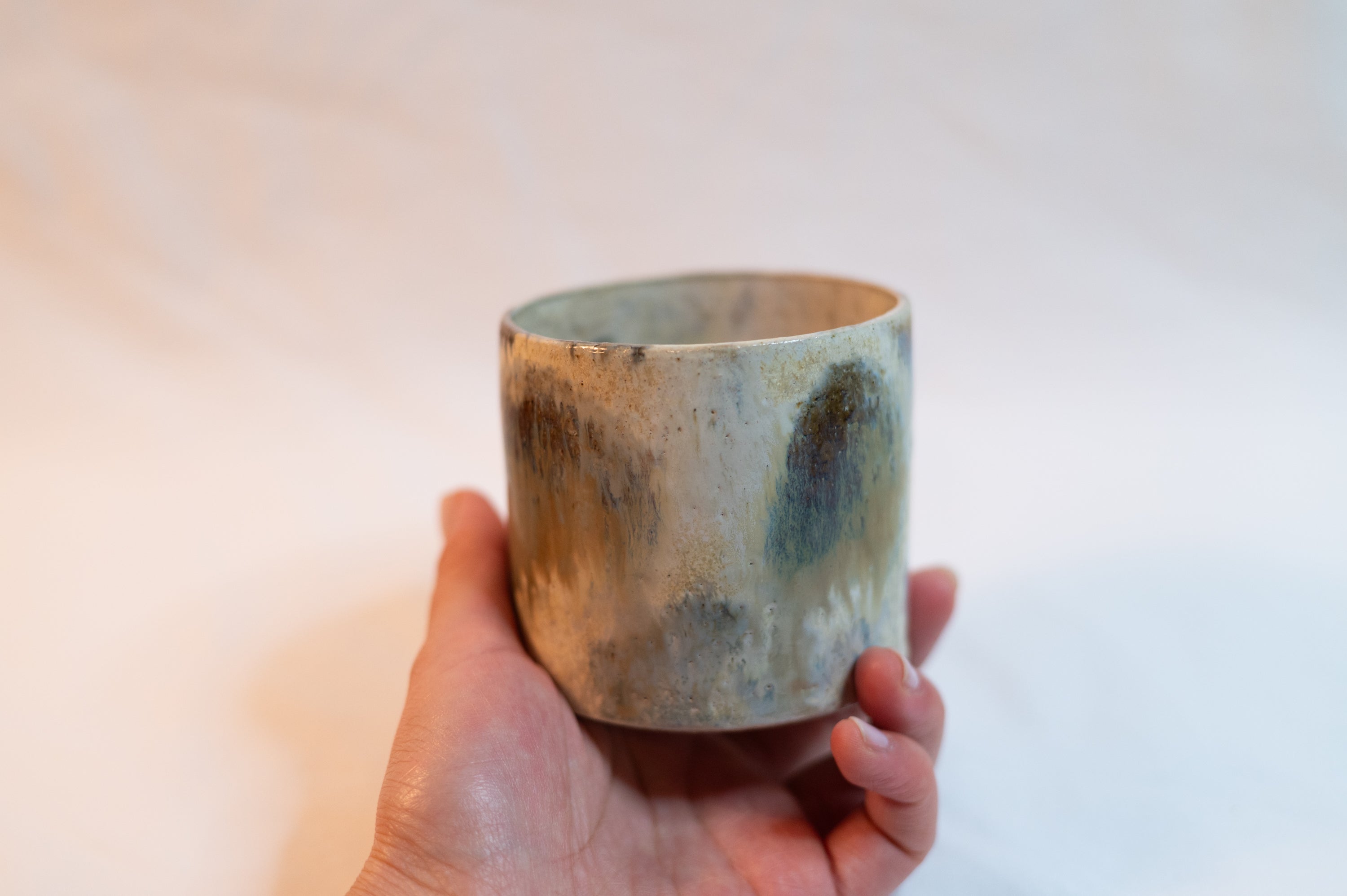 stoneware cup
