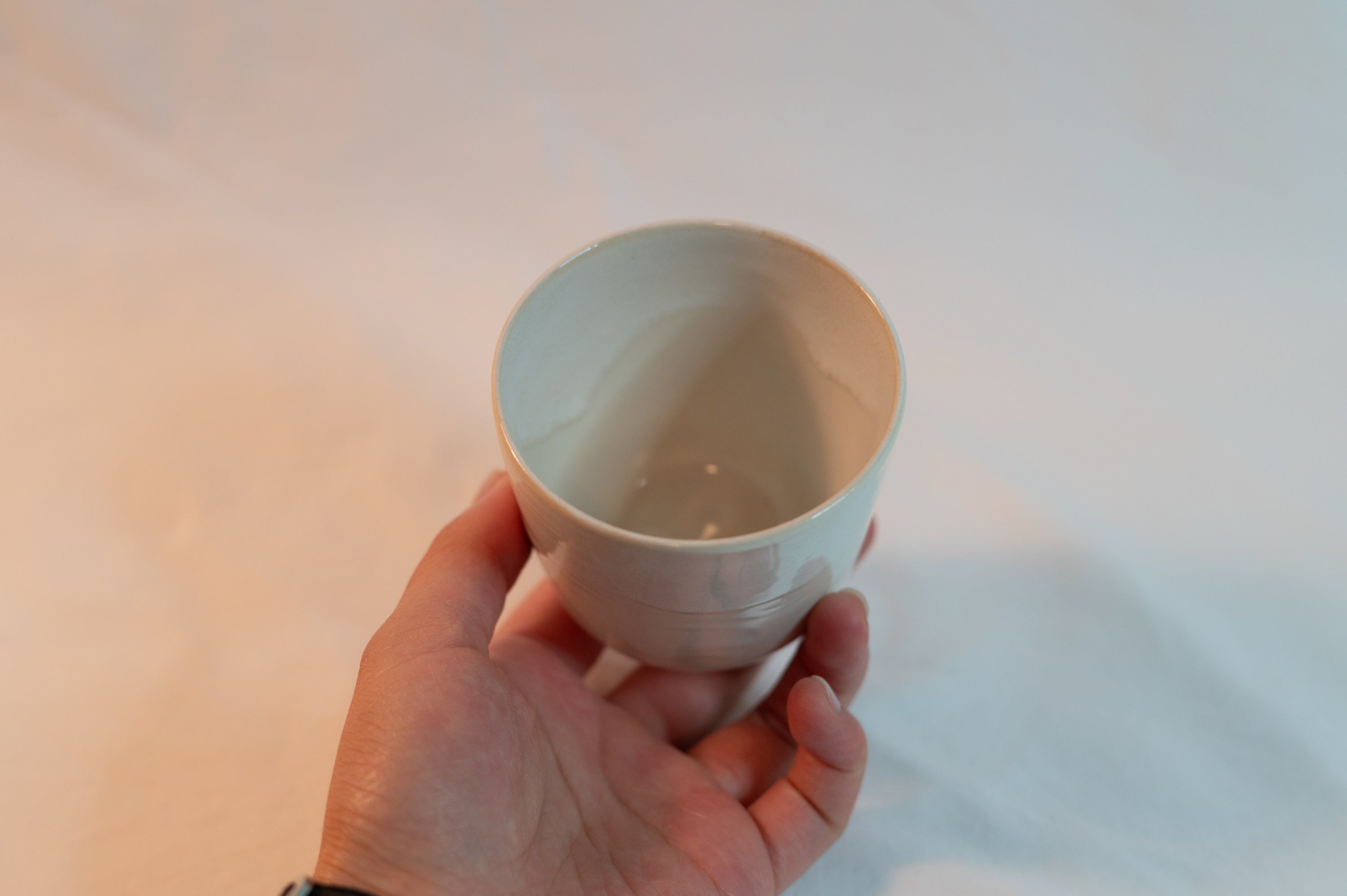 porcelain tea cup
