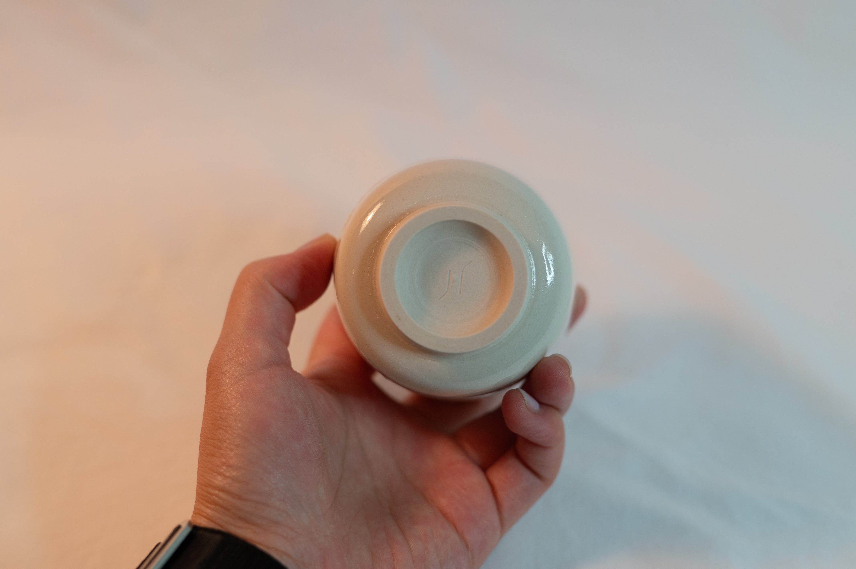 porcelain tea cup