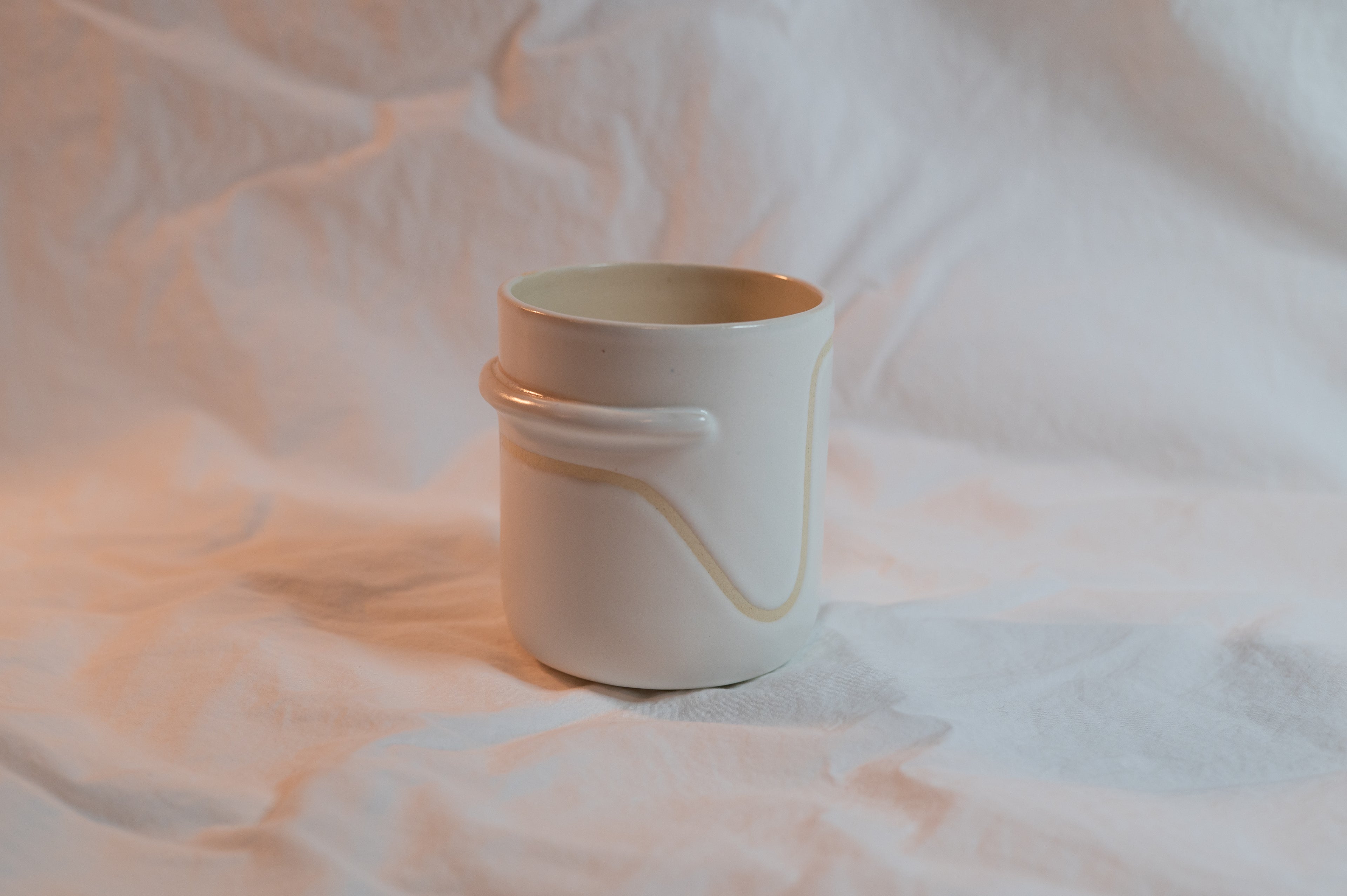 white tea cup